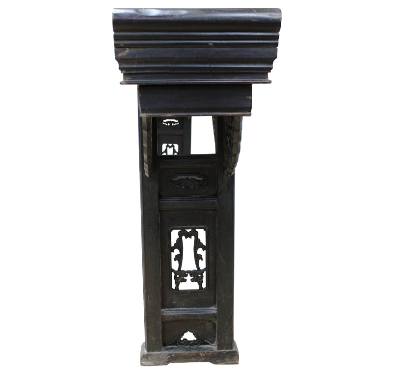 Antique Handcarved Wooden Side Table