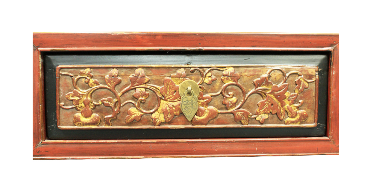 Antique Chinese Handcarved Side Table