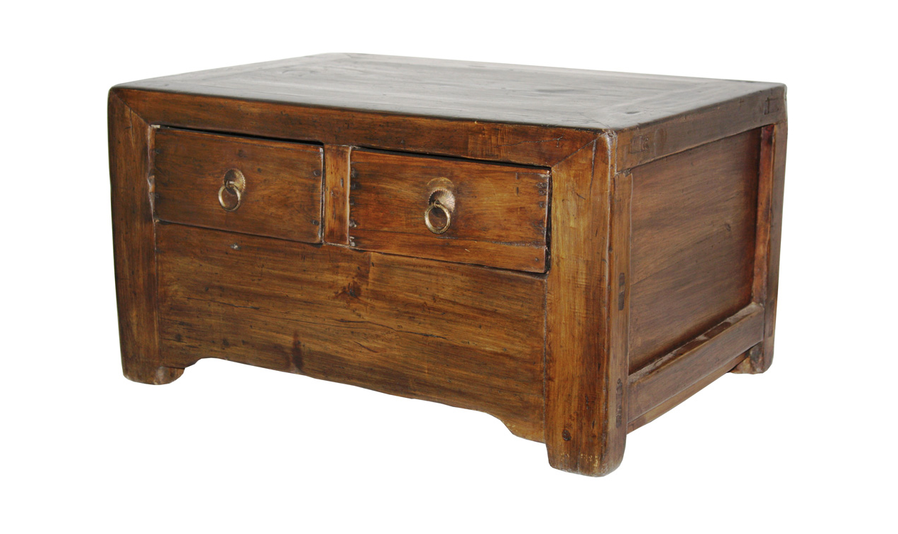 Antique Handmade Wooden Small Table