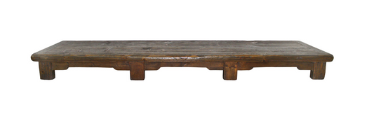 Antique Handmade Wooden Floor Table